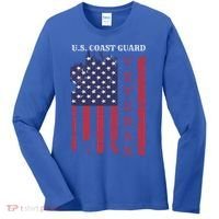 Us Coast Guard Veteran Appreciation Retiret Gift Women's Long Sleeve Shirt thumb 0