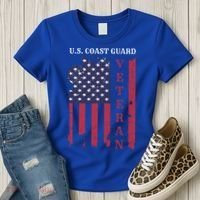 Us Coast Guard Veteran Appreciation Retiret Gift Women's T-Shirt thumb 3