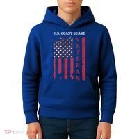 Us Coast Guard Veteran Appreciation Retiret Gift Kids Hoodie thumb 4