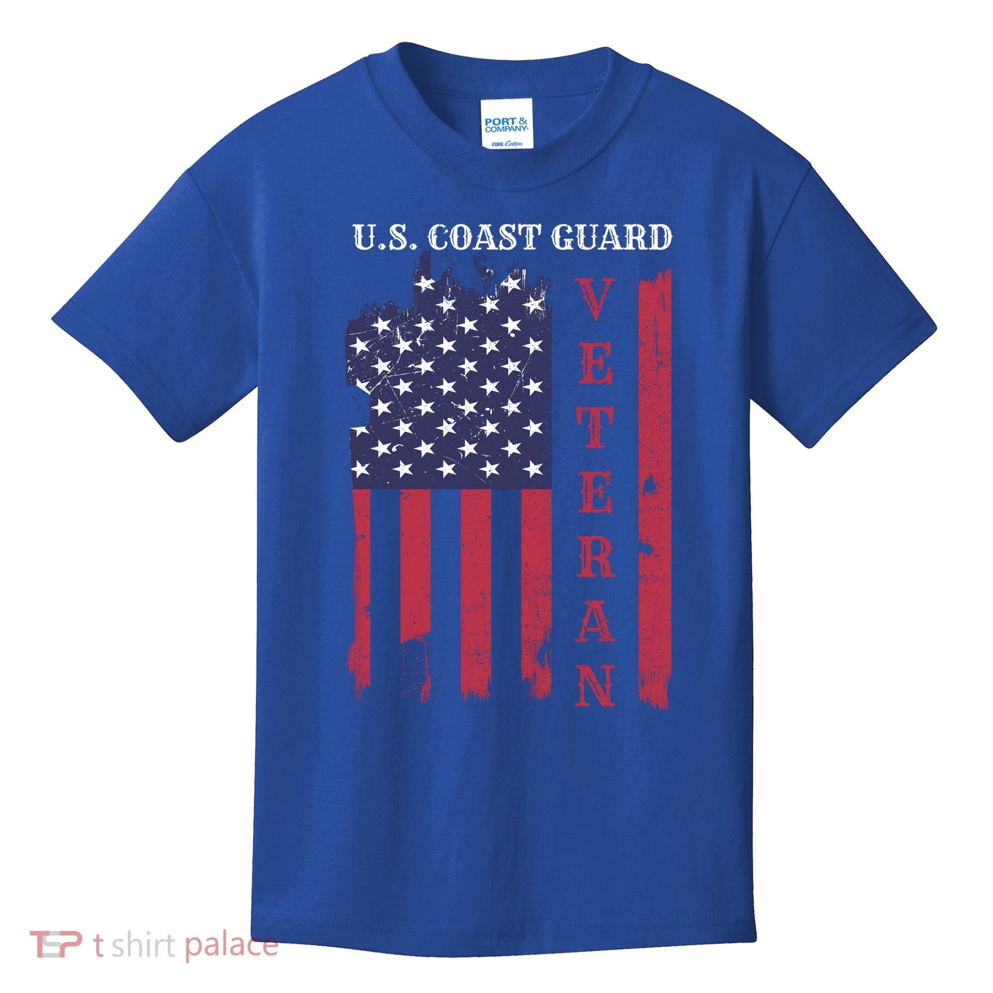Us Coast Guard Veteran Appreciation Retiret Gift Kids T-Shirt