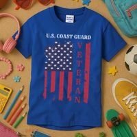 Us Coast Guard Veteran Appreciation Retiret Gift Kids T-Shirt thumb 3