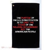US Constitution Gift Constitution Clarification Pro 2A Golf Towel thumb 0