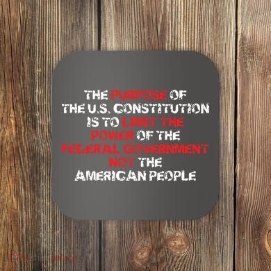 US Constitution Gift Constitution Clarification Pro 2A Coaster