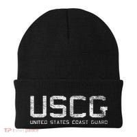 Us Coast Guard Uscg United States Anchor Beanie thumb 0