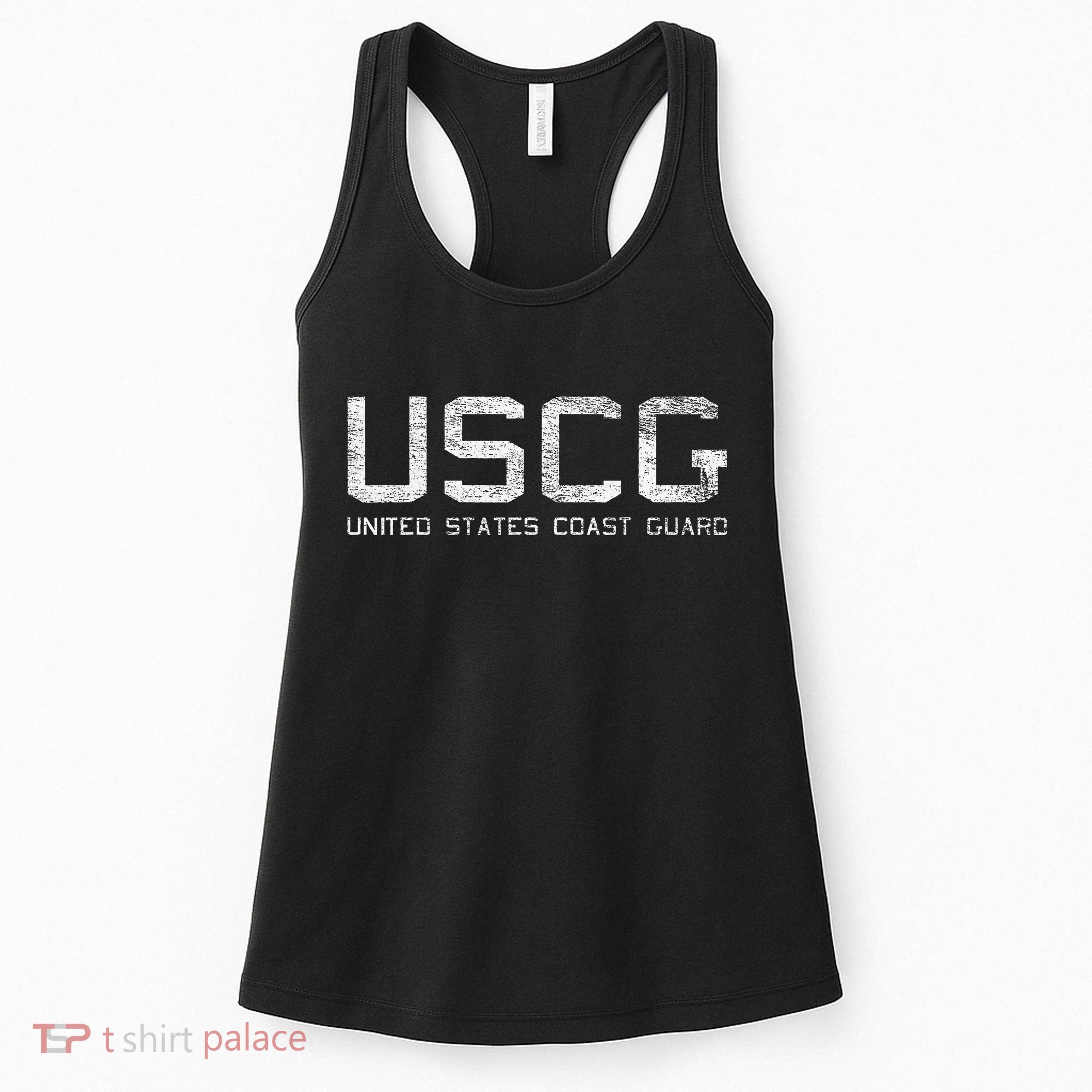 Us Coast Guard Uscg United States Anchor Women's Tank Top