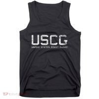Us Coast Guard Uscg United States Anchor Tank Top thumb 0