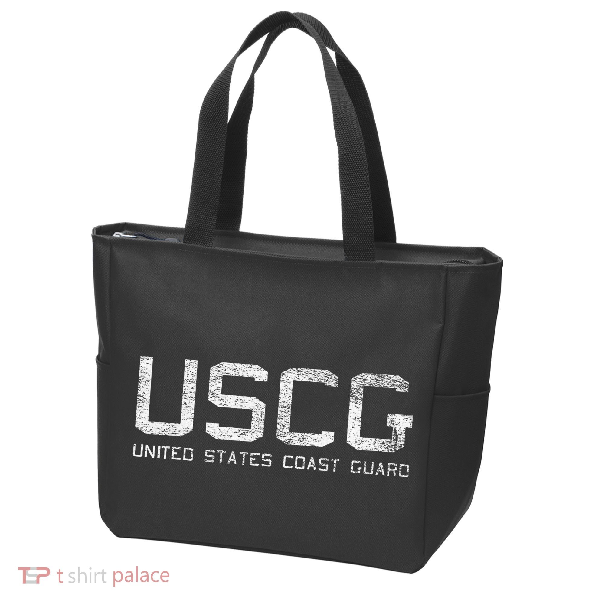 Us Coast Guard Uscg United States Anchor Tote Bag