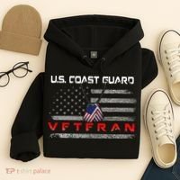 Us Coast Guard Veteran Veteran Flag Hoodie thumb 4