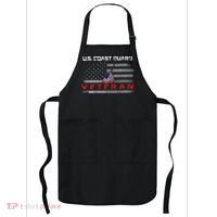 Us Coast Guard Veteran Veteran Flag Apron thumb 0