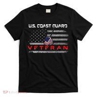 Us Coast Guard Veteran Veteran Flag T-Shirt thumb 0