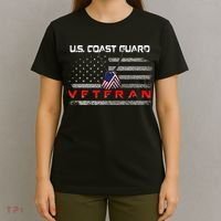 Us Coast Guard Veteran Veteran Flag T-Shirt thumb 4