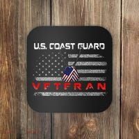 Us Coast Guard Veteran Veteran Flag Coaster thumb 0