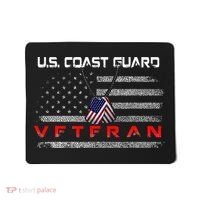 Us Coast Guard Veteran Veteran Flag Mousepad thumb 0
