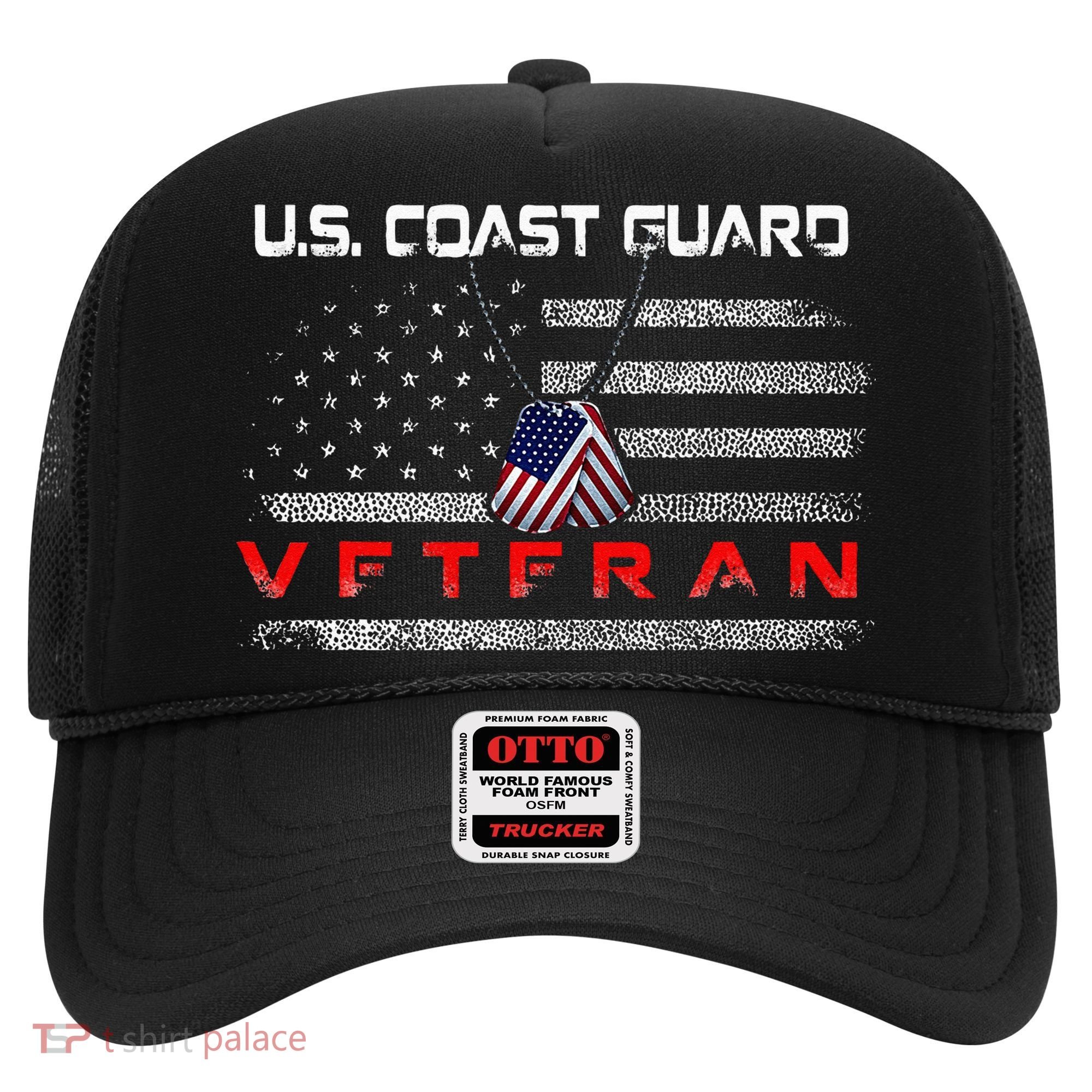 Us Coast Guard Veteran Veteran Flag Hat