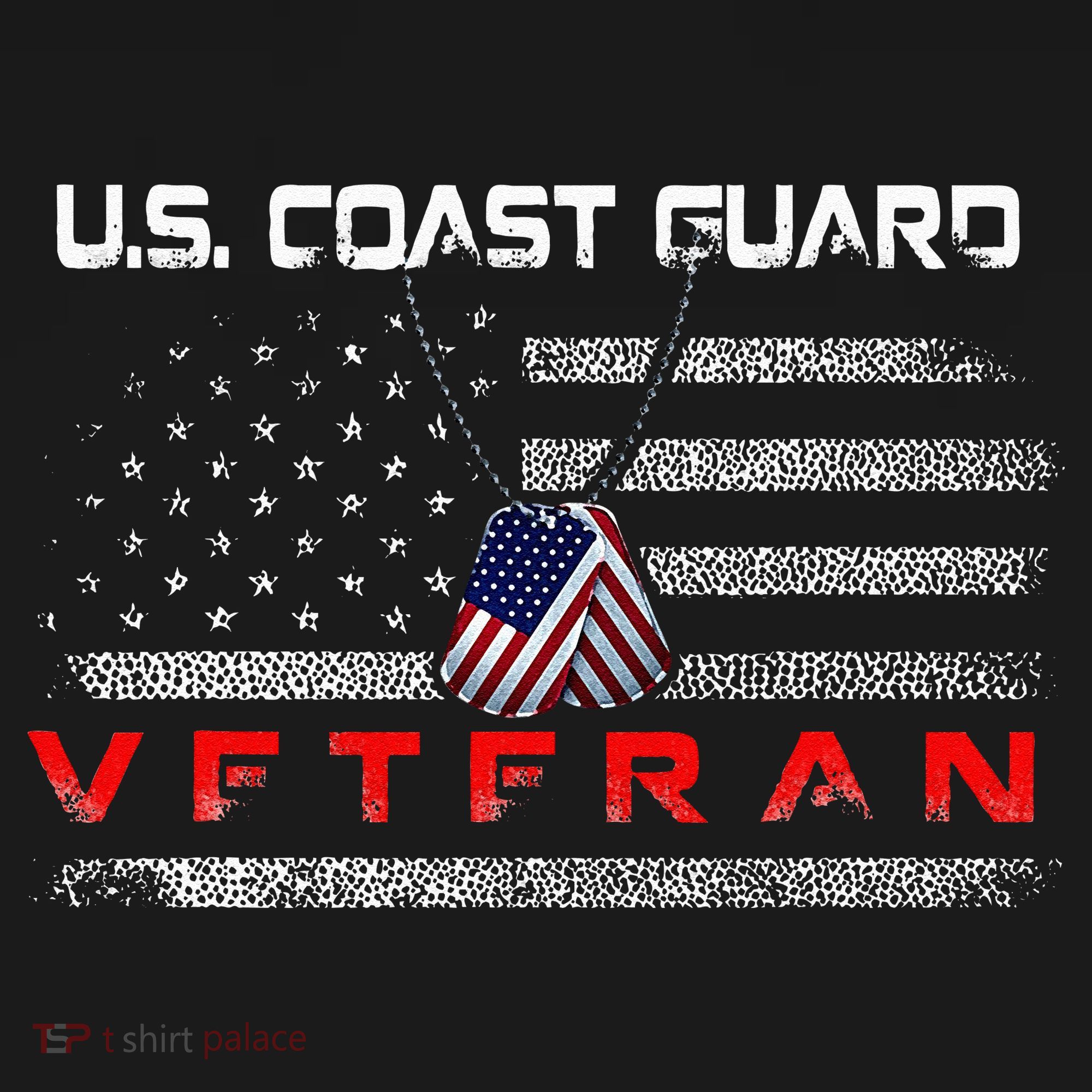 Us Coast Guard Veteran Veteran Flag Visor