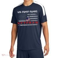 Us Coast Guard Veteran Veteran Flag Sport-Tek Competitor United Soccer Jersey thumb 0