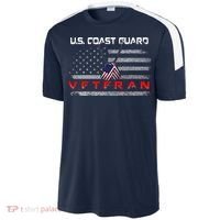 Us Coast Guard Veteran Veteran Flag Sport-Tek Competitor United Soccer Jersey thumb 2