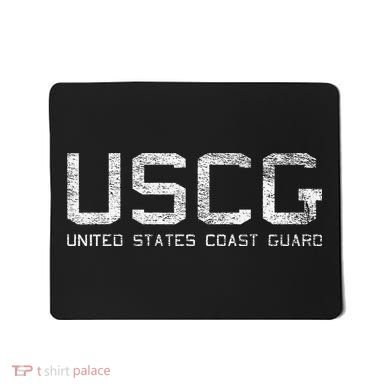 Us Coast Guard Uscg United States Anchor Mousepad