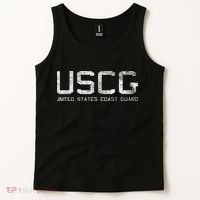 Us Coast Guard Uscg United States Anchor Tank Top thumb 2