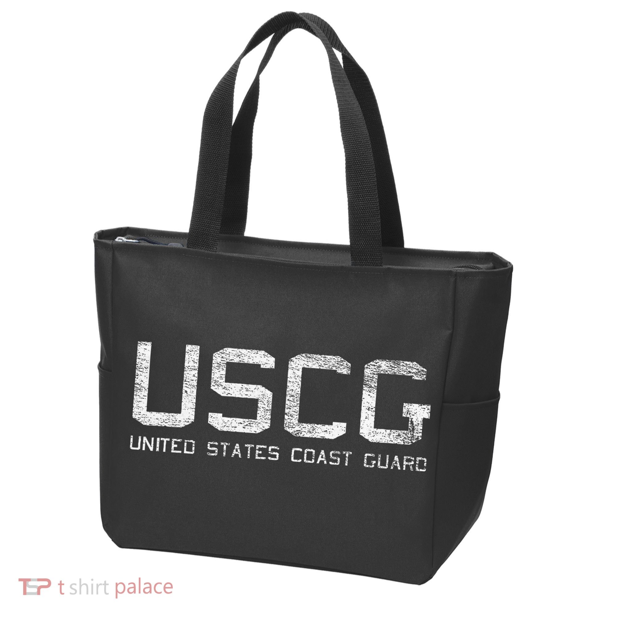 Us Coast Guard Uscg United States Anchor Tote Bag