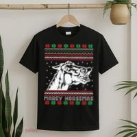 Ugly Christmas Horse Marey Horsemas Xmas Cute Gift T-Shirt thumb 2