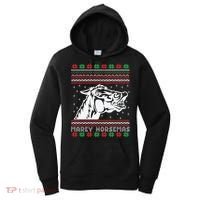Ugly Christmas Horse Marey Horsemas Xmas Cute Gift Women's Hoodie thumb 0