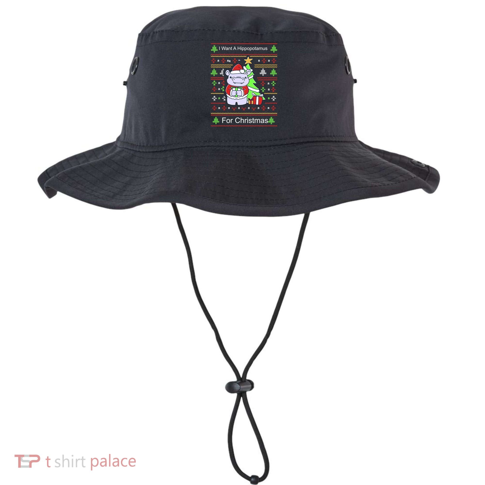 Ultimate Christmas I Want A Hippopotamus Ugly Bucket Hat