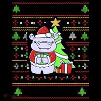 Ultimate Christmas I Want A Hippopotamus Ugly Coffee Mug thumb 5