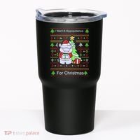 Ultimate Christmas I Want A Hippopotamus Ugly Tumbler thumb 0
