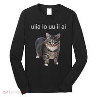 Uiia Cat I Wake Up I Engage In Tomfoolery Long Sleeve Shirt thumb 0