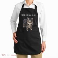 Uiia Cat I Wake Up I Engage In Tomfoolery Apron thumb 2