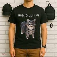 Uiia Cat I Wake Up I Engage In Tomfoolery T-Shirt thumb 6