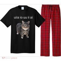 Uiia Cat I Wake Up I Engage In Tomfoolery Pajama Set thumb 0