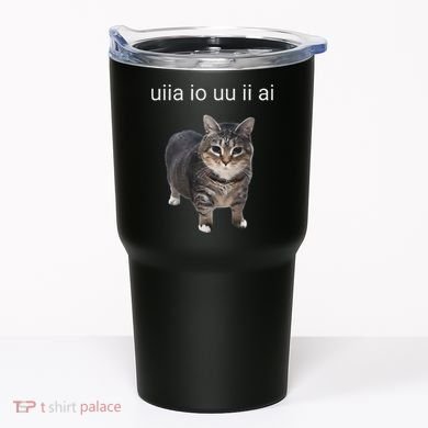 Uiia Cat I Wake Up I Engage In Tomfoolery Tumbler