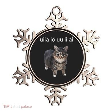 Uiia Cat I Wake Up I Engage In Tomfoolery Ornament