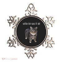 Uiia Cat I Wake Up I Engage In Tomfoolery Ornament thumb 0