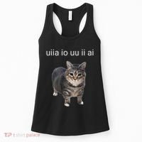 Uiia Cat I Wake Up I Engage In Tomfoolery Women's Tank Top thumb 0