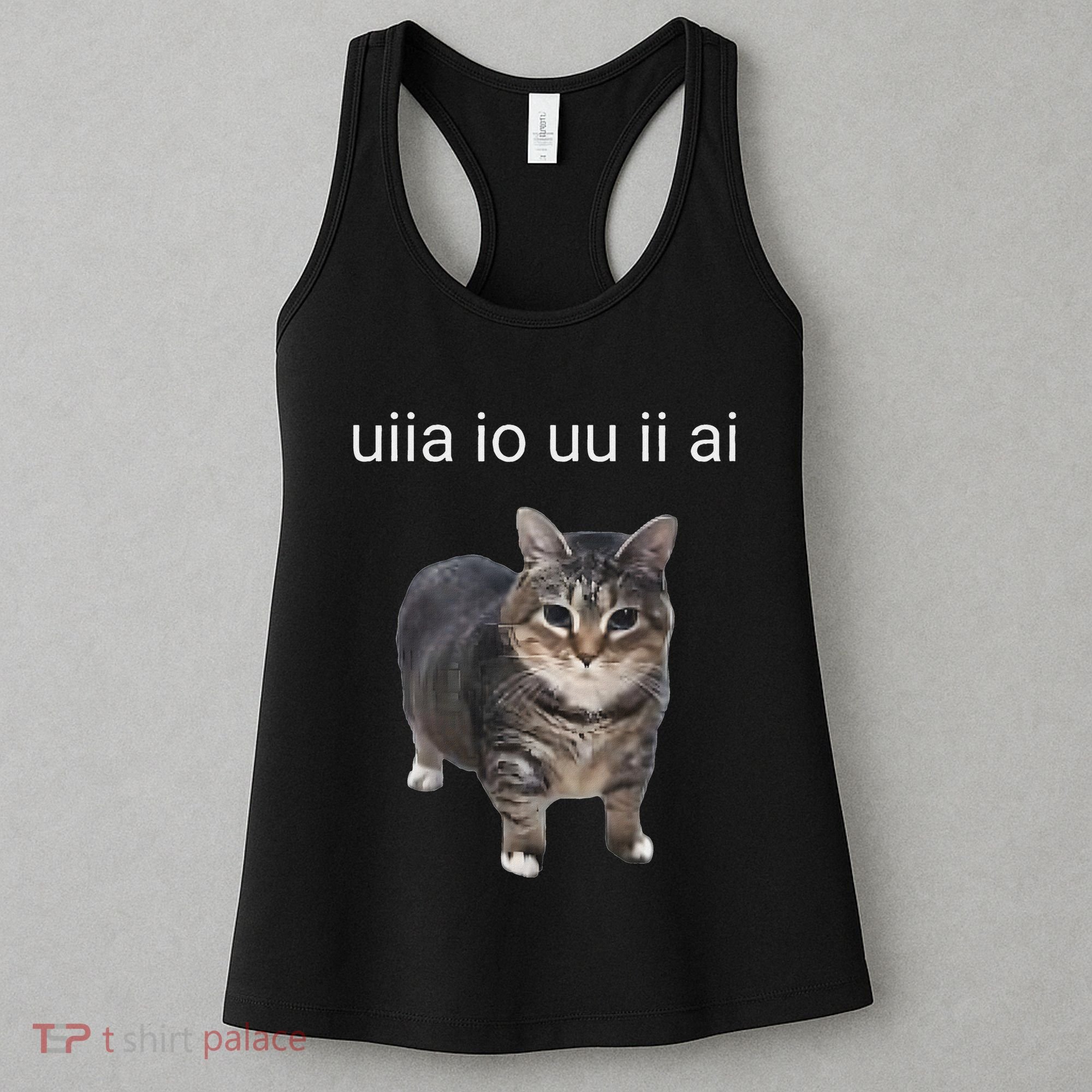 Uiia Cat I Wake Up I Engage In Tomfoolery Women's Tank Top