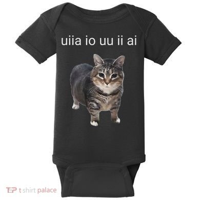 Uiia Cat I Wake Up I Engage In Tomfoolery Baby Bodysuit