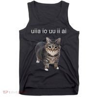 Uiia Cat I Wake Up I Engage In Tomfoolery Tank Top thumb 0