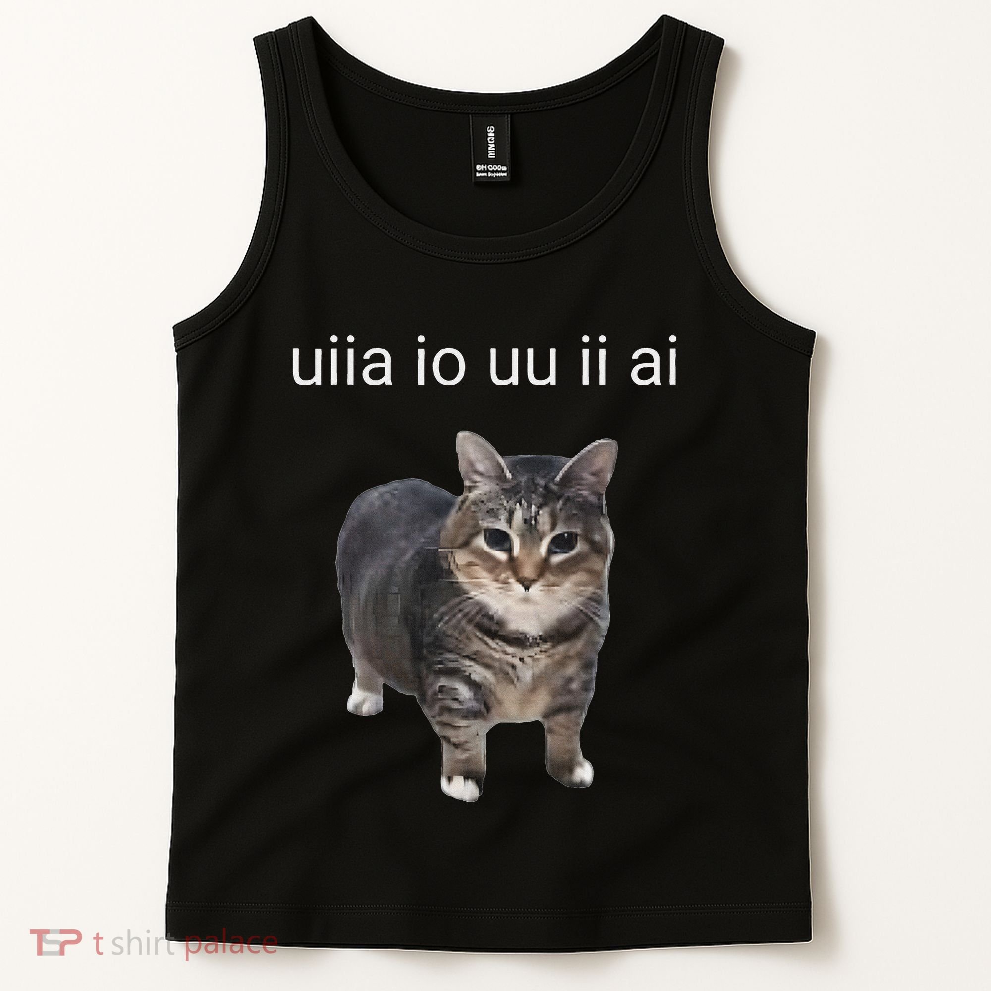 Uiia Cat I Wake Up I Engage In Tomfoolery Tank Top