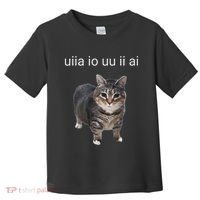 Uiia Cat I Wake Up I Engage In Tomfoolery Toddler T-Shirt thumb 0