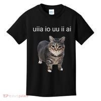 Uiia Cat I Wake Up I Engage In Tomfoolery Kids T-Shirt thumb 0