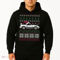 Ugly Christmas JDM Import Car  Hoodie thumb 2