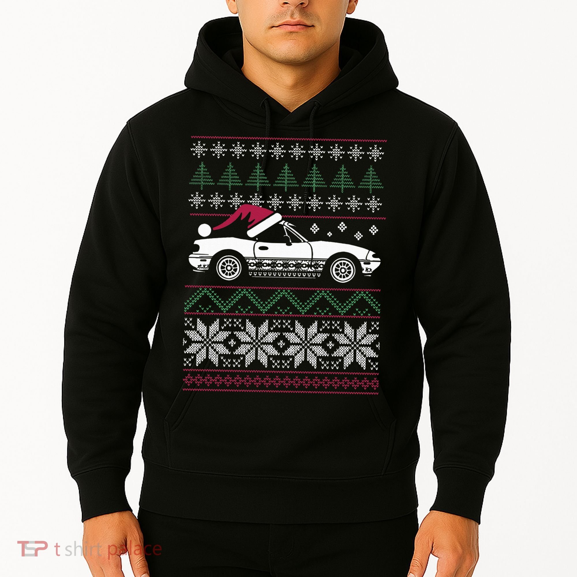 Ugly Christmas JDM Import Car  Hoodie