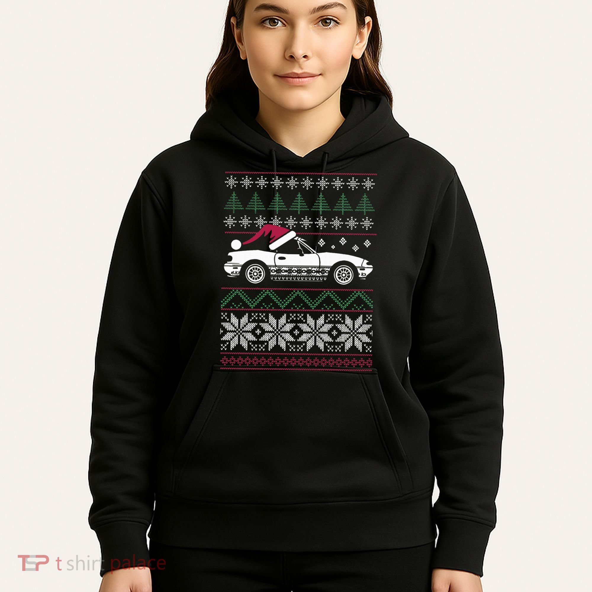 Ugly Christmas JDM Import Car  Hoodie