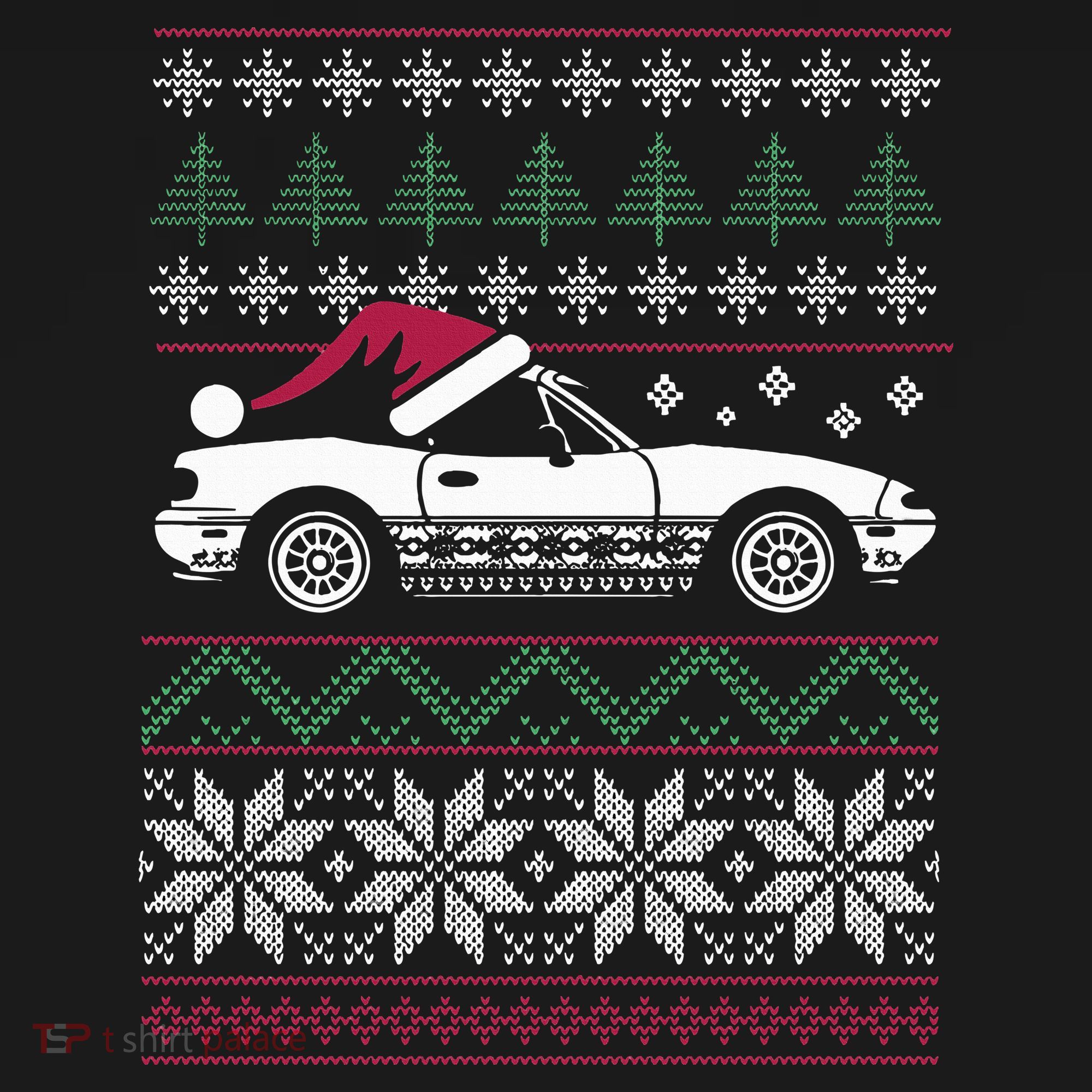Ugly Christmas JDM Import Car  Hoodie