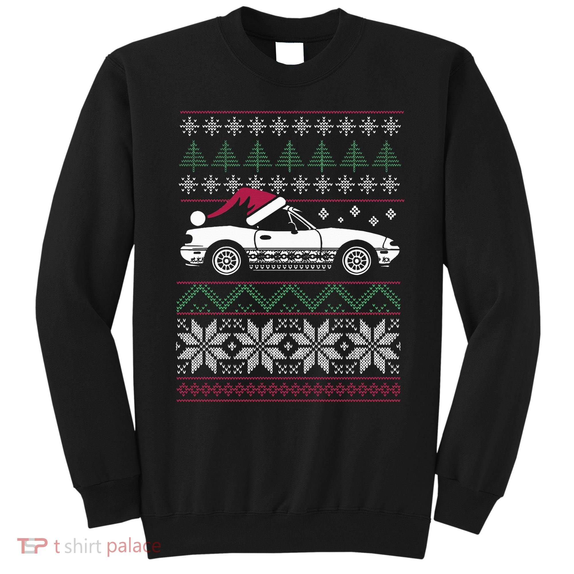 Ugly Christmas JDM Import Car  Sweatshirt
