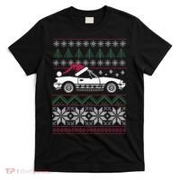Ugly Christmas JDM Import Car  T-Shirt thumb 0