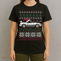 Ugly Christmas JDM Import Car  T-Shirt thumb 4